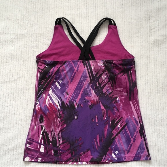 Xersion Printed Workout Top - Picture 3 of 7